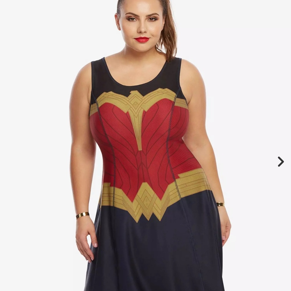 Her Universe Wonder Woman Dress Size XL Limited Edition